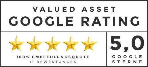 Valued Asset | Google Rating